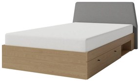 Meblar Detská posteľ Alesio 120x200 - dub baltic