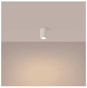 Krémovobiele bodové svietidlo Gleam – Sollux