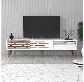 TV stolík/skrinka Tonase (biela). Akcia -20%. Vlastná spoľahlivá doprava až k Vám domov. 1095466