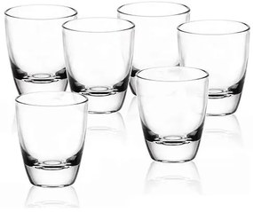 Glasmark Poháre Barrel 25 ml, 6 ks