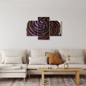 Obraz - Čokoládový Cupcake (90x60 cm)