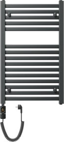 Mexen Helios, elektrické vykurovacie teleso 800 x 500 mm, 600 W, antracitová, W103-0800-500-2600-66