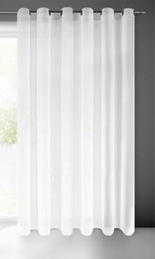 ZÁCLONA NA KRÚŽKOCH SAKALI 350X250 CM BIELA