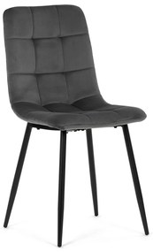 Súprava jedálenských stoličiek CT-281 GREY4, 4 ks