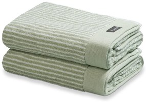 Vandyck uterák Home Petit Ligne Smoke green - 60x110 cm