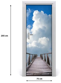 Fototapeta na dvere samolepiace cesta do neba 75x205 cm