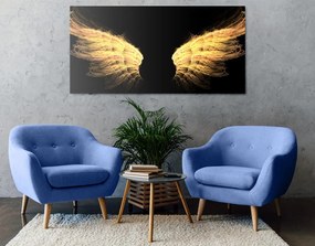 Obraz žiarivé anjelské krídla