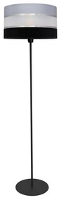 Stojacia lampa HELEN 1xE27/15W/230V čierna/šedá/strieborná