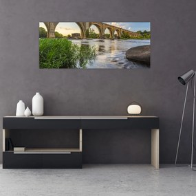 Obraz - Richmondský železničný most (120x50 cm)