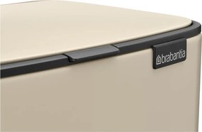 Béžový pedálový oceľový odpadkový kôš 12 l Bo – Brabantia
