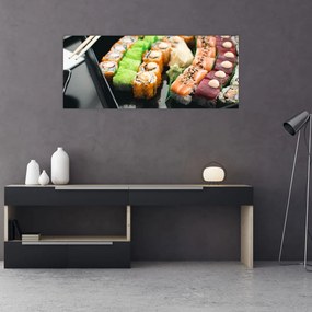 Obraz - Sushi (120x50 cm)