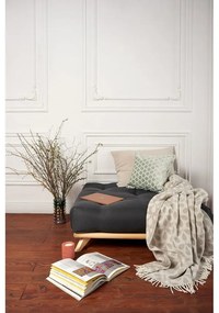 Podnožka s béžovým poťahom Karup Design Senza Natural/Beige