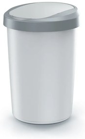 Odpadkový kôš COMPACTO 40 L popolavý/svetlosivý