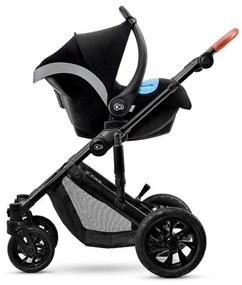 KINDERKRAFT Kočík kombinovaný Prime 3v1 Black