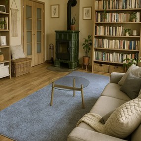 AladinWorld Expres, Kusový koberec Velur Ultra strieborný štvorec, 400x400, šedá, obývacia izba