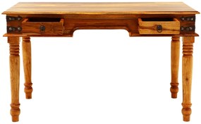 furniture-nabytek.cz - Písací stôl z masívneho dreva palisander 130x76x70