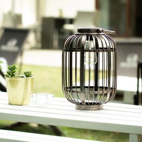 LED Solárne svietidlo LORETA 1xE27/1,2V 600 mAh IP44