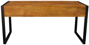 furniture-nabytek.cz - Písací stôl z masívneho dreva mango 160x76x70