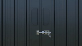 Plechová garáž BestBerg AG-18A / 18 m² / 602 x 300 x 232 cm / sivá