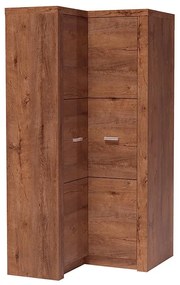 Rohová skriňa Odraz Indianapolis I14 jaseň svetlý