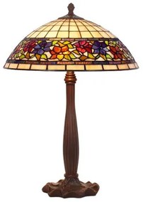 Vitrážová Tiffany stolová NICE 64*Ø40