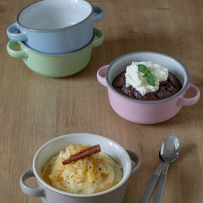 Mäser Súprava polievkových misiek 4 ks MAILA – 12,5 cm, svetlomodrá mix