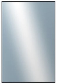 DANTIK - Zrkadlo v rámu, rozmer s rámom 80x160 cm z lišty Hliník čierna (7002021)