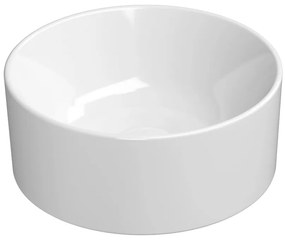 GSI GSI, KUBE X keramické umývadlo na dosku, priemer 32cm, biela ExtraGlaze, 943511