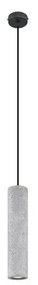 Sollux SL.0653 - Luster na lanku LUVO 1xGU10/40W/230V betón/čierna