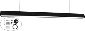 Top Light - LED stropné prisadené závesné svietidlo HORIZON LED/40W/230V čierna
