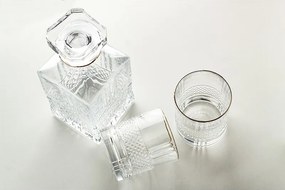 BOHEMIA PRESTIGE ELEGANTE PLATIN WHISKY SADA 1+6 KS