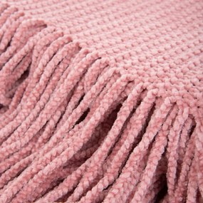 Deka CHENILLE ženilková, ružová 856032
