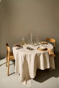 Stoff Nagel Vysoká sviečka STOFF Nagel by Ester&Erik Soft Brown – set 6 ks