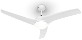 Figo, stropný ventilátor, 52", 55 W, stropná lampa, 2 x 42 W, diaľkový ovládač, biely