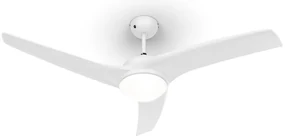 Figo, stropný ventilátor, 52", 55 W, stropná lampa, 2 x 42 W, diaľkový ovládač, biely
