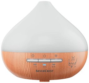 Silvercrest®  Aróma difuzér Sadh A1 (vzhľad dreva s priehľadným vekom)  (100349241)
