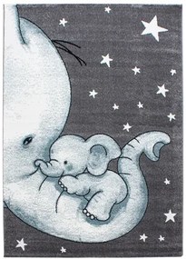 Koberce Breno Kusový koberec KIDS 560 Blue, viacfarebná,160 x 230 cm