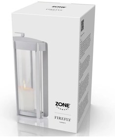 Svetlosivý LED lampáš na USB (výška 25 cm) Firefly – Zone