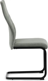 Jedálenská stolička zamatová, zelená DCL-X7018 GRN2