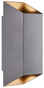 Nordlux - Vonkajšie nástenné svietidlo NICO 2xGU10/35W/230V IP54 antracit