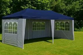 Garthen 1612 Záhradný párty stan 3 x 6 m, modrý