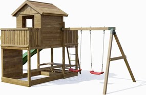 Marimex | Detské ihrisko Marimex Play Basic 013 + zelená šmykľavka | 11640642