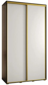 Skriňa 45 Canaris 1 130 čierna/biela/gold