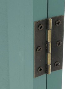 Paraván T568, deliaca stena, 4 panely - 170 × 160 cm - zelená