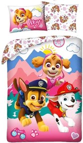 Obliečky Paw Patrol pink, 140x200/70x90 cm