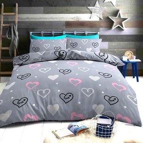 Bavlnené obliečky ROMEA GREY 3-dielna sada 140x200 cm 9.90 €