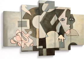 Obraz - Kubizmus (150x105 cm)