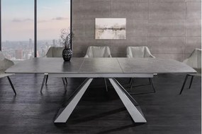 Rozkladací jedálenský stôl 40648 180/230 x 90cm Anthracite Ceramik  - Komfort-nábytok
