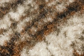 Koberec SHAGGY PUFFY Y615B antracitový / medený