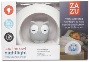 Nočná lampa pre deti Zazu Owl Lou Farba: modrá